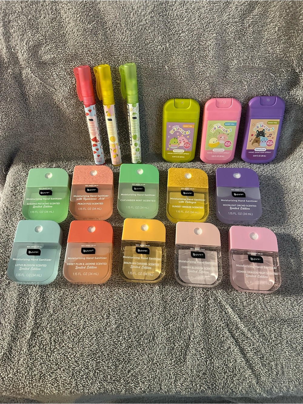Assorted Travel Hand Sanitizer Pocket Spray’s- Compact Portable